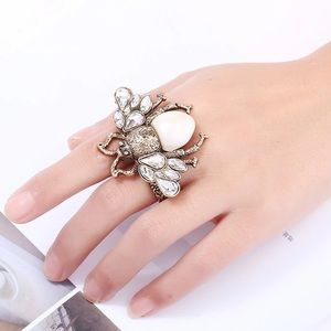 Double Cocktail ring adjustable